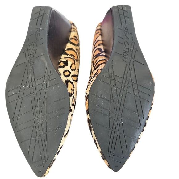 Kenneth Cole Reaction Women's Leopard Print Wedge Heels Multicolor size 6 - Picture 8 of 10